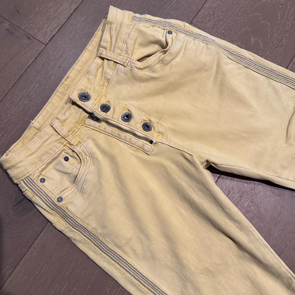 Cute Yellow Skinny Jeans